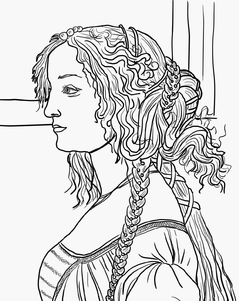 Art Coloring Pages For Adults Printable