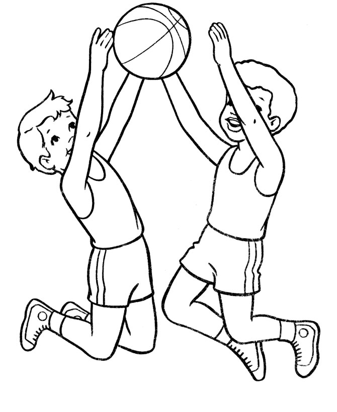 Coloring Pages for Boys Sports