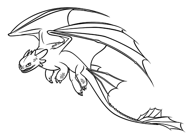 Dragon Coloring Pages Free Printable