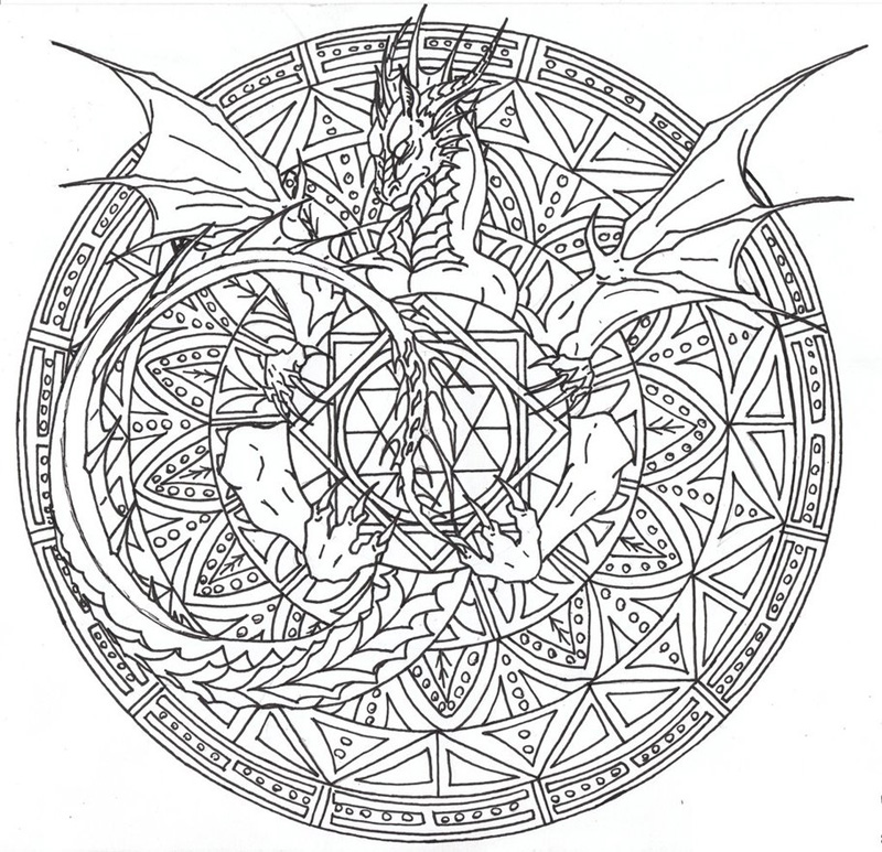 Free Complicated Coloring Pages For Adults