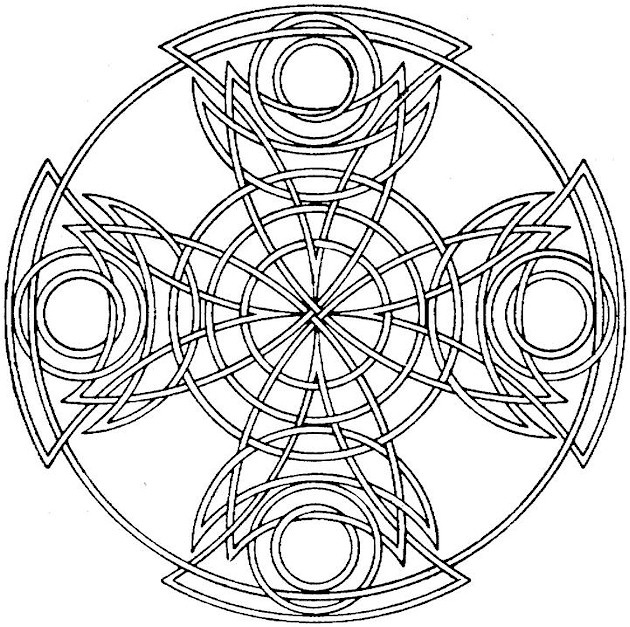 Free Printable Geometric Coloring Pages For Adults