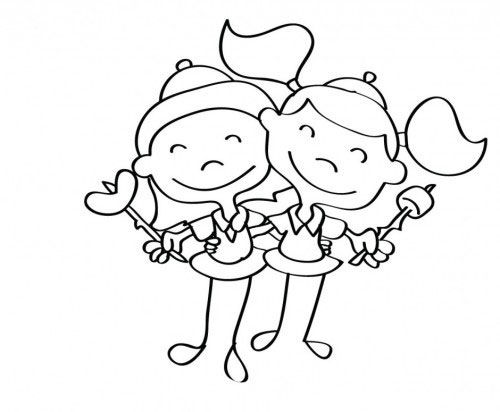 Girl Scout Coloring Pages