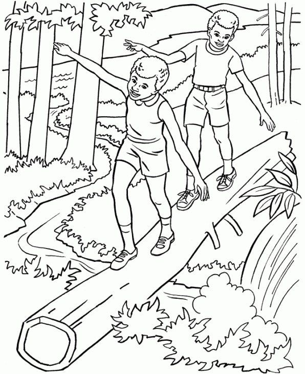 Nature Coloring Pages For Adults Download