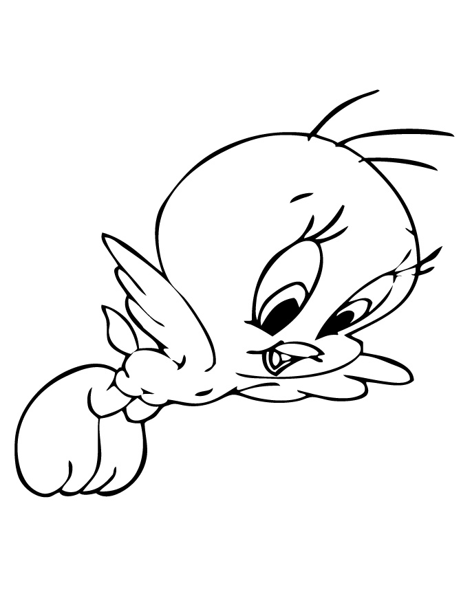 Tweety Bird Coloring Pages Download