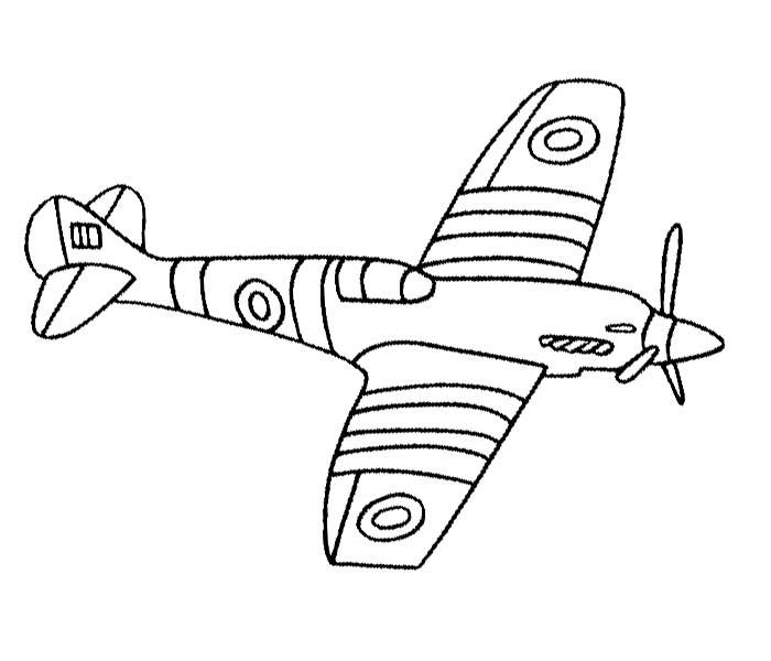 Airplane Coloring Pages Printable