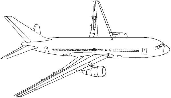 Airplane Coloring Pages To Print