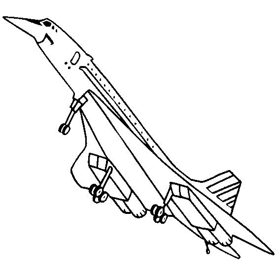 Army Airplane Coloring Pages