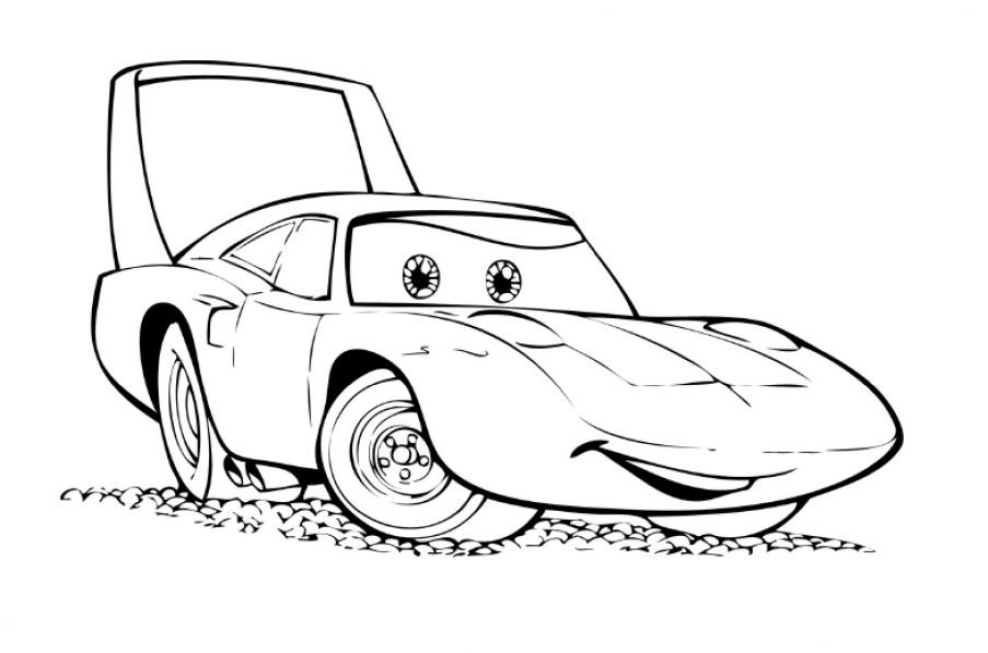 Car Coloring Pages For Preschoolers