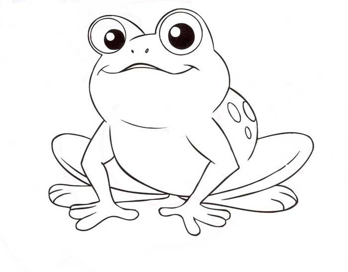 Frog Coloring Pages To Print