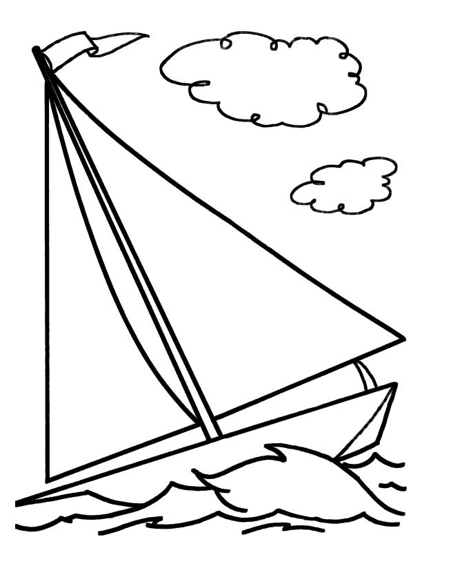 21 Printable Boat Coloring Pages Free Download