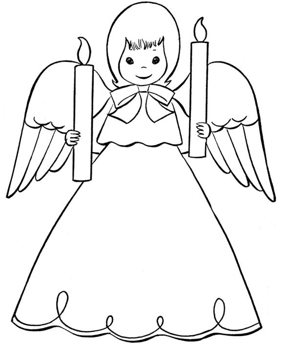 angel coloring pages download