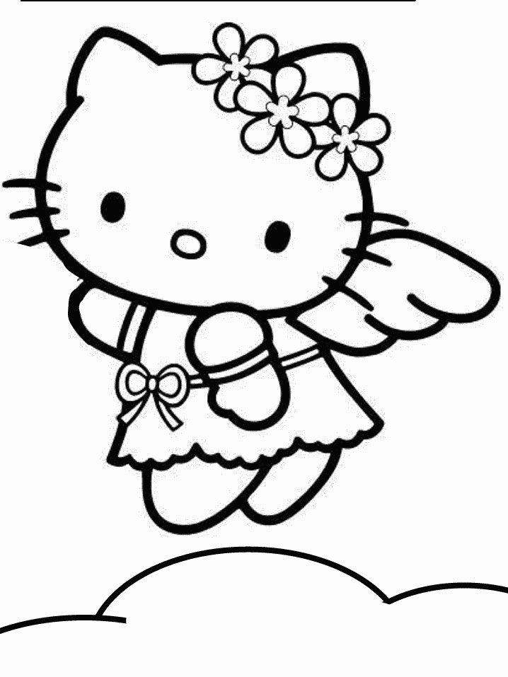 Cat Coloring Page Free