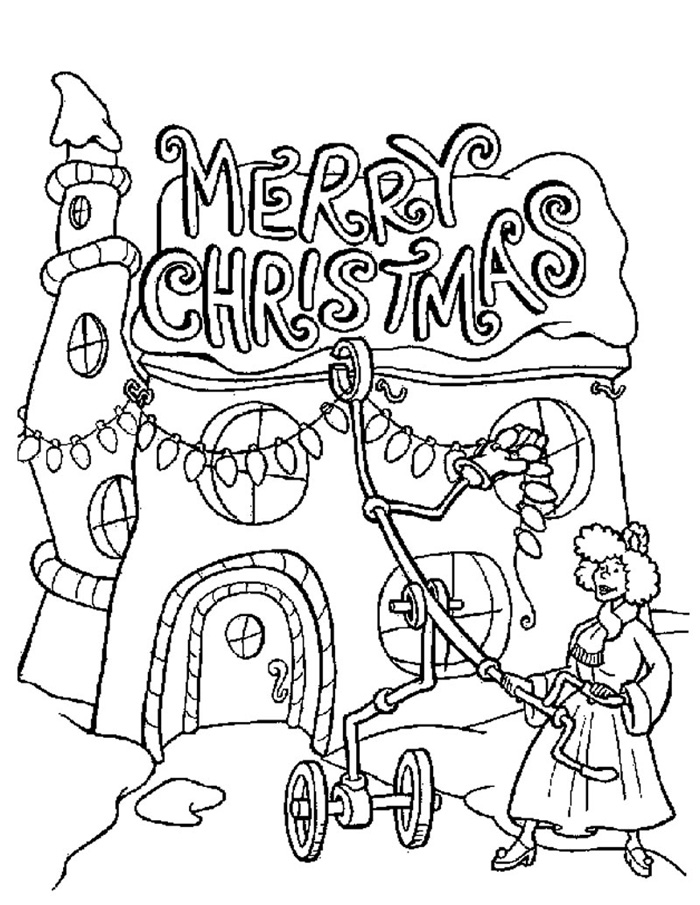 Children S Christian Christmas Coloring Pages Free
