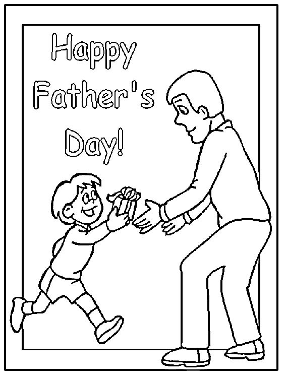 Christian Fathers Day Coloring Pages