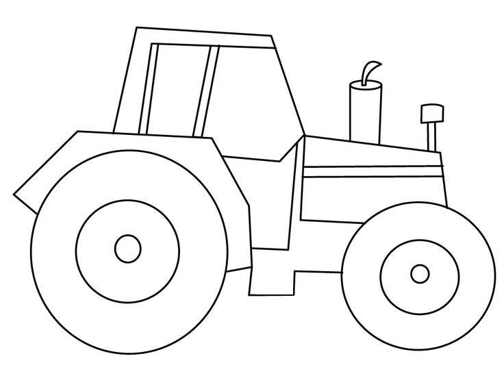 25 Tractor Coloring Pages Print Easy