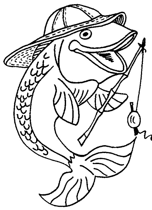 Fish Coloring Pages For Kid