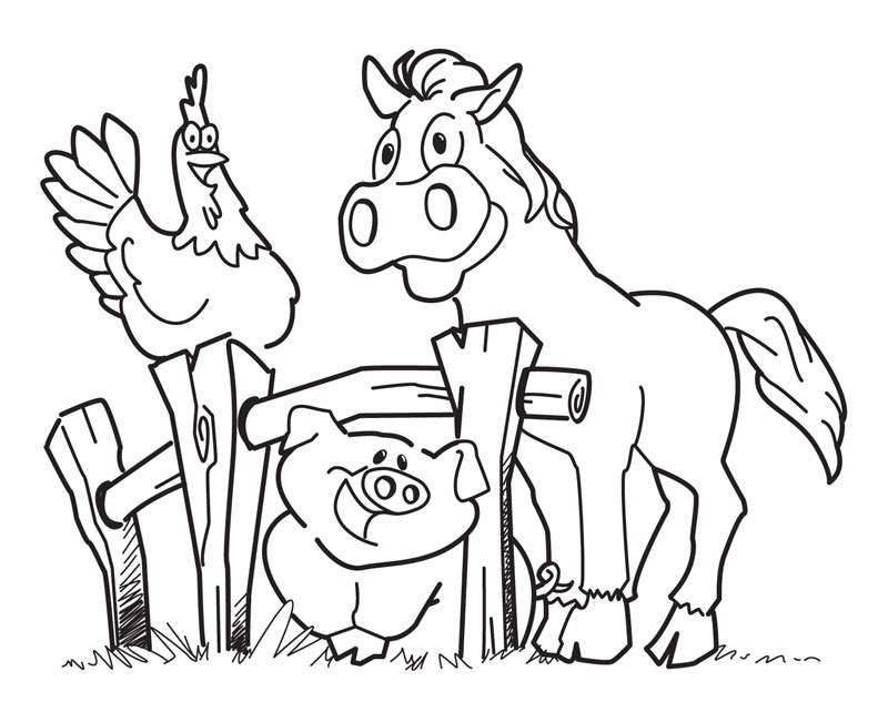 Free Printable Jungle Animal Coloring Pages