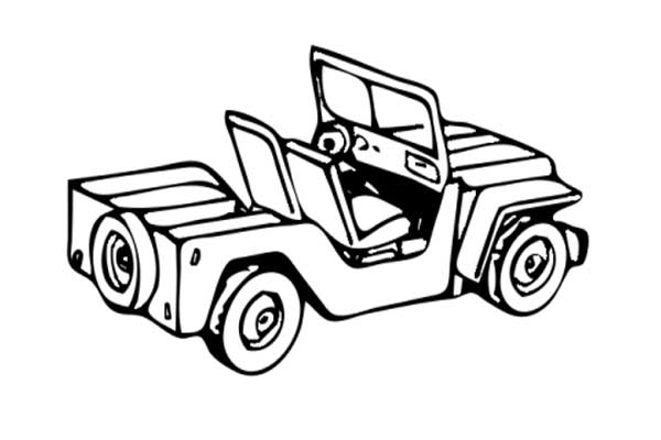 Jeep Wrangler Coloring Pages