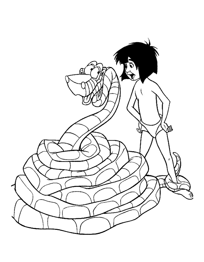 Jungle Book Coloring Pages