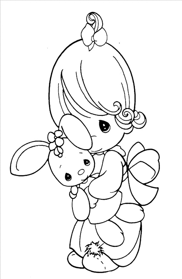 Precious Moments Coloring Pages Download