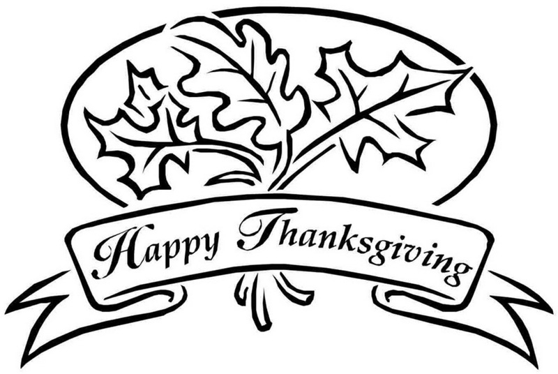 Thanksgiving Coloring Pages For Preschoolers