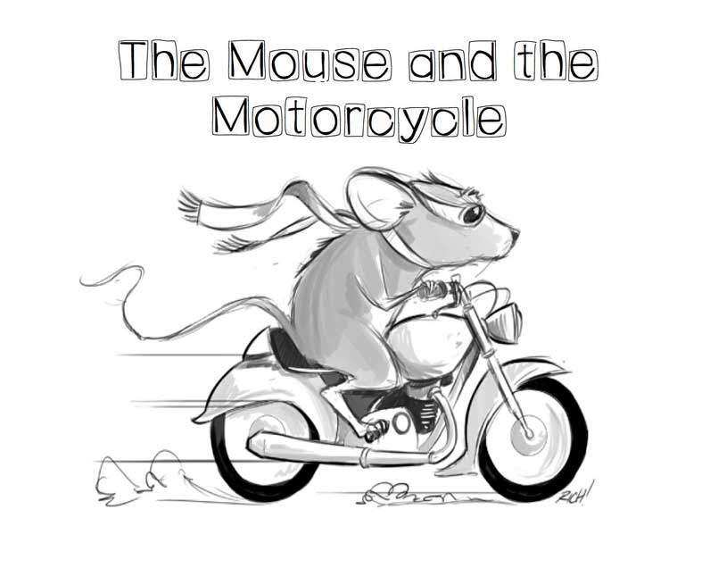 The Mouse And The Motorcycle Coloring Pages