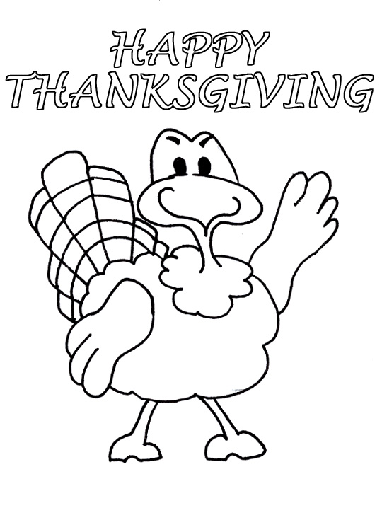 Disney Coloring Pages For Thanksgiving