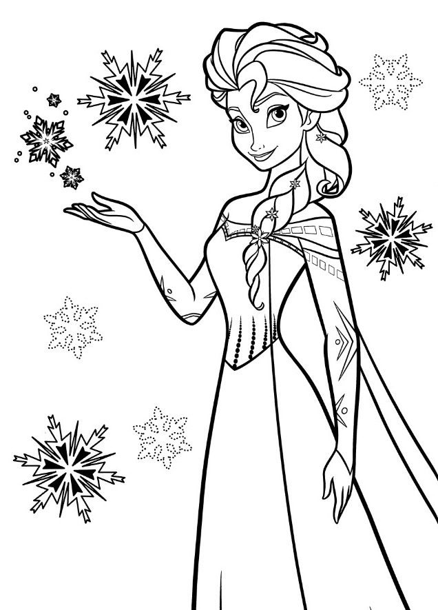 free coloring pages disney frozen - photo #23