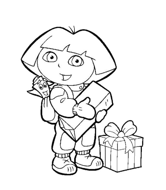 Dora Coloring Pages Free