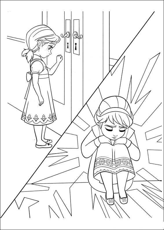 Frozen Coloring Pages Free Printable
