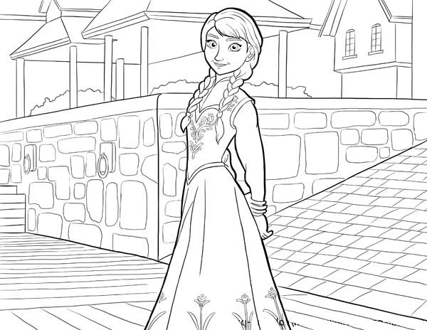 Frozen Coloring Pages To Print