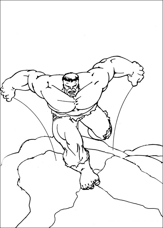 Hulk Coloring Pages Download