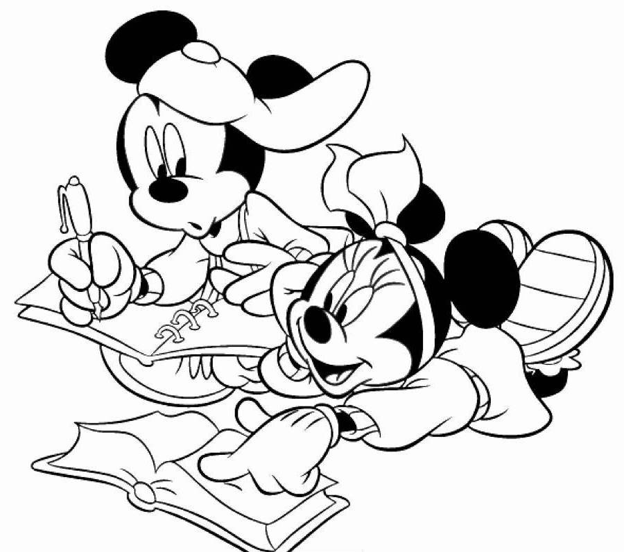 print mickey mouse coloring pages