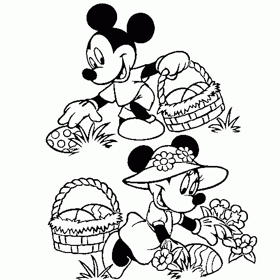 Mickey Mouse Coloring Pages For Kids