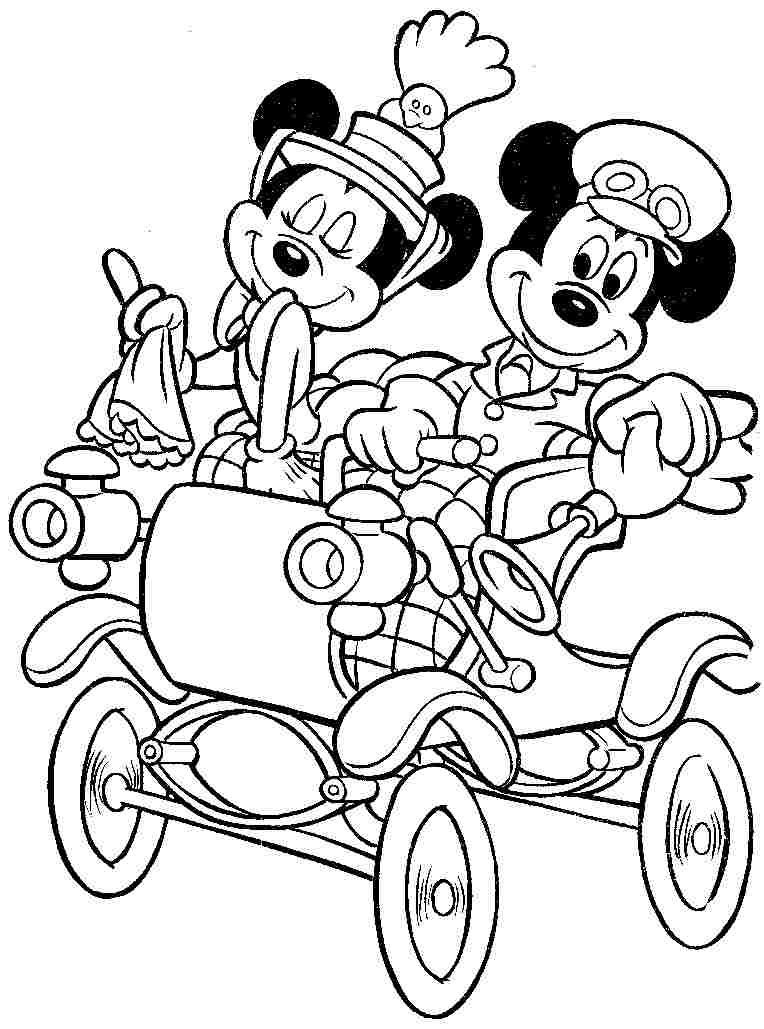 Mickey Mouse Coloring Pages Free to Print