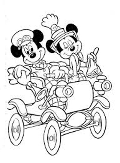 Mickey Mouse Coloring Pages Toddle