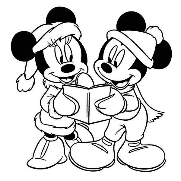 Mickey Mouse Coloring Pages