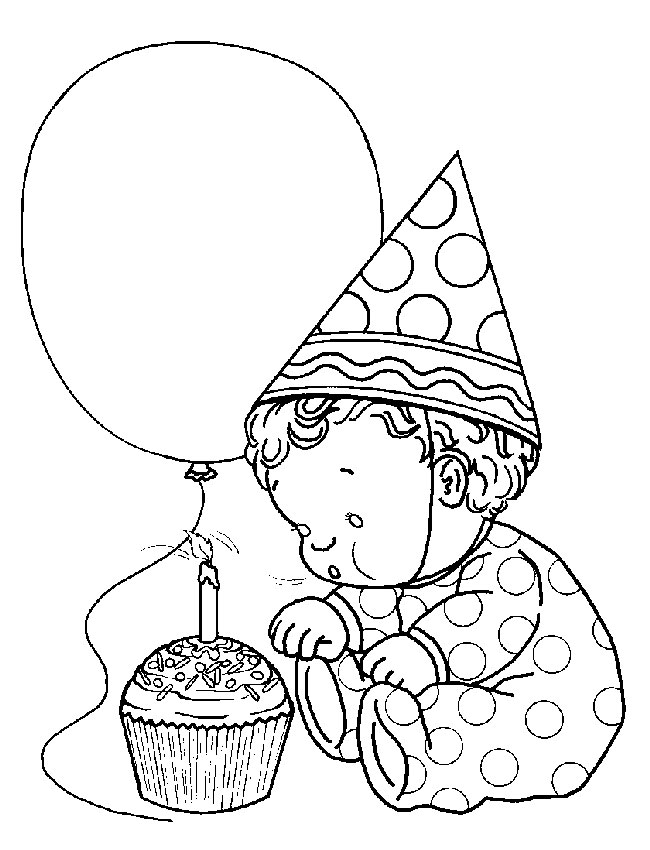 Baby Coloring Pages for Download