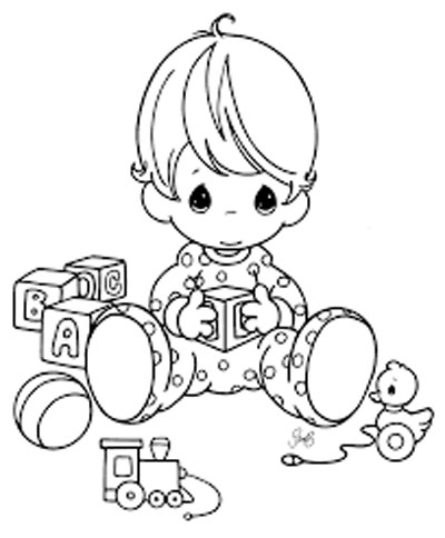 Baby Coloring Pages Printable