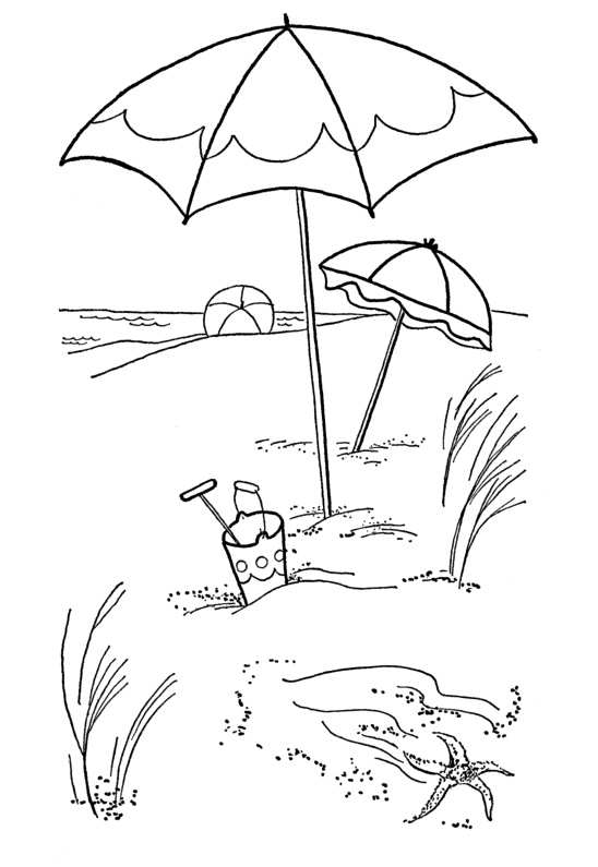 Summer Coloring Pages Free