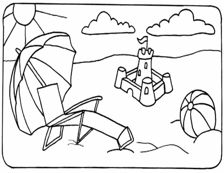 beach-chair-coloring-pages