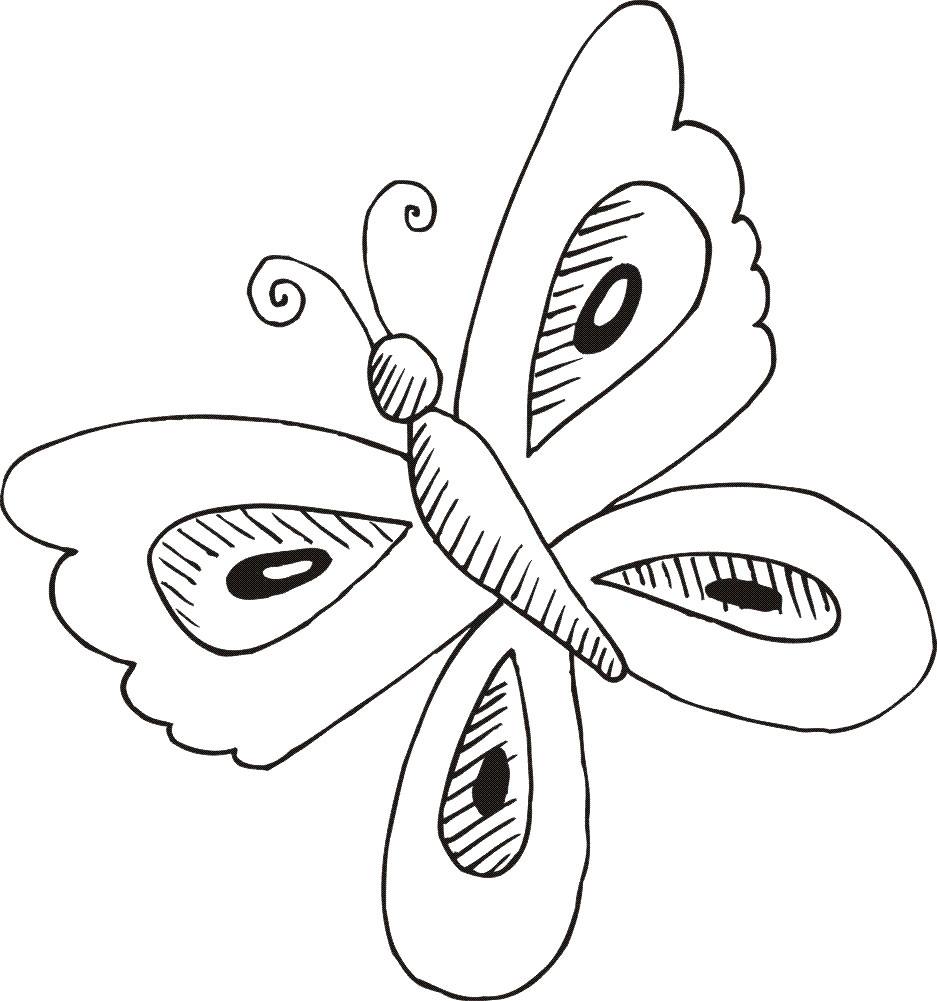 butterfly-coloring-page