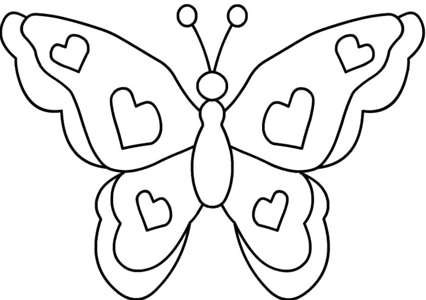 butterfly-coloring-pages-free