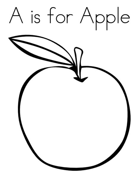 Apple Coloring Pages To Print