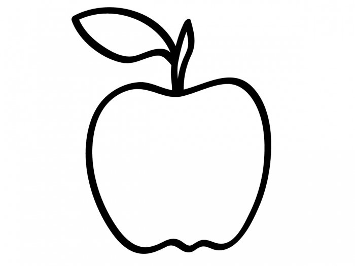 Apple Coloring Pages Free Printable