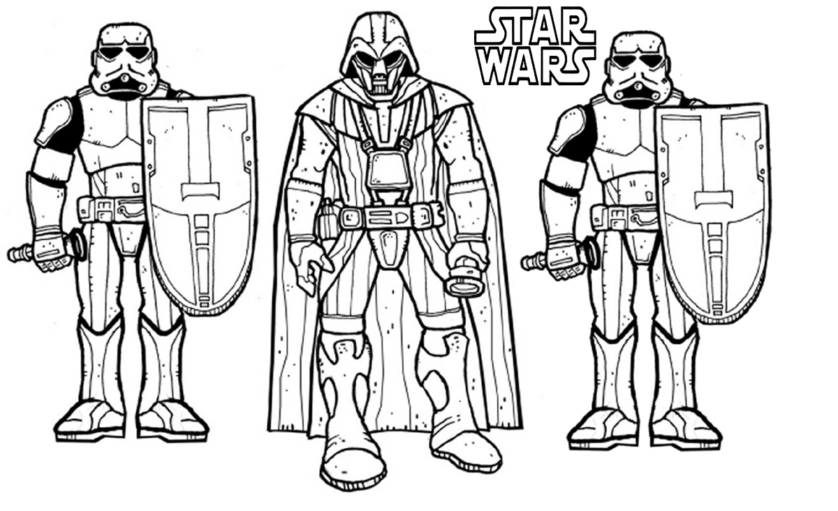 Star Wars Coloring Pages Clone Wars