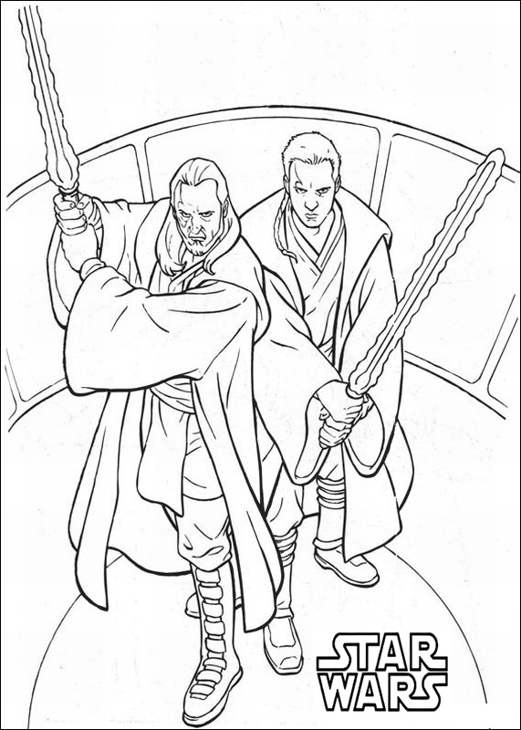 Star Wars Coloring Pages Revenge Of The Sith