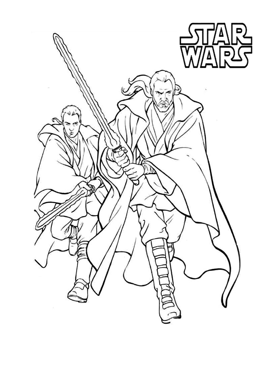 Star Wars Episode 1 Coloring Pages