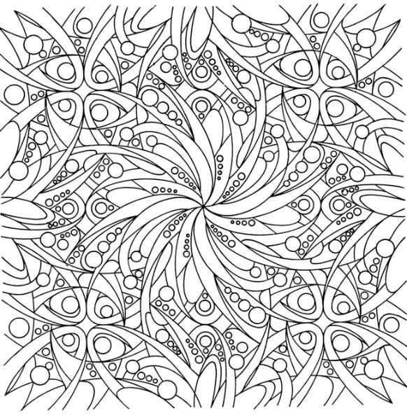 Coloring Pages For Adults Abstract
