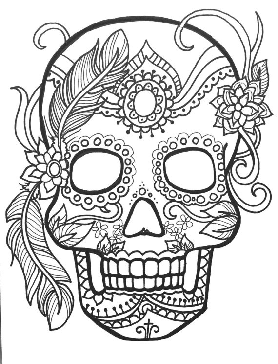 Complicated Coloring Pages For Adults To Print
